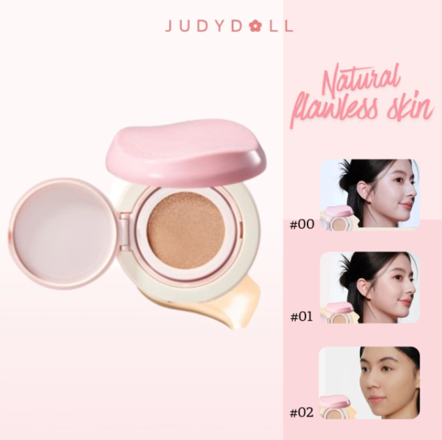 Cushion JUDYDOLL Fresh Matte Che Phủ Mịn Lì Chống Nắng Bền Màu Lâu Trôi