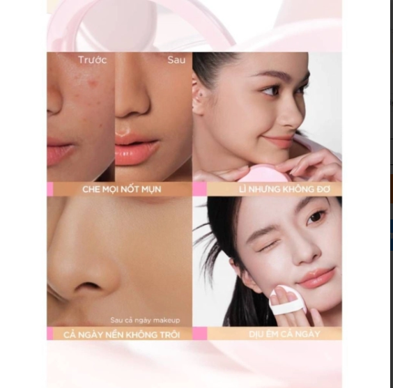 Cushion JUDYDOLL Fresh Matte Che Phủ Mịn Lì Chống Nắng Bền Màu Lâu Trôi