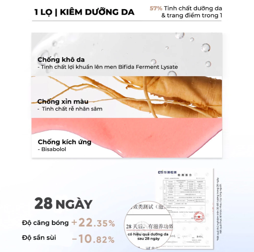 Kem Dưỡng Chống Nắng JUDYDOLL Sun Defense Tinted Moisturizer Mỏng Nhẹ SPF50+ PA++++