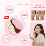 Phấn Nền Phấn Phủ Dạng Nén JUDYDOLL Peach Skin Matte 2-Way Cake Khô Thoáng Mịn Da